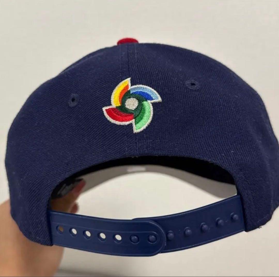 侍ジャパン WBC New Era 9FORTY キャップ ネイビー J刺繍