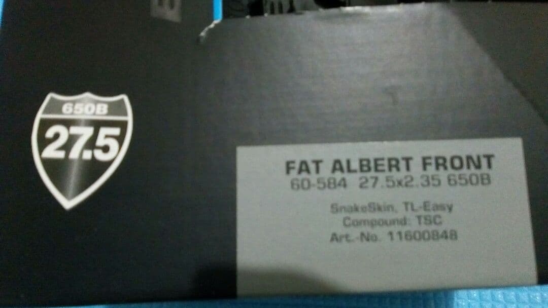 パーツ SCHWALBE FAT  FRONT 27.5 650b