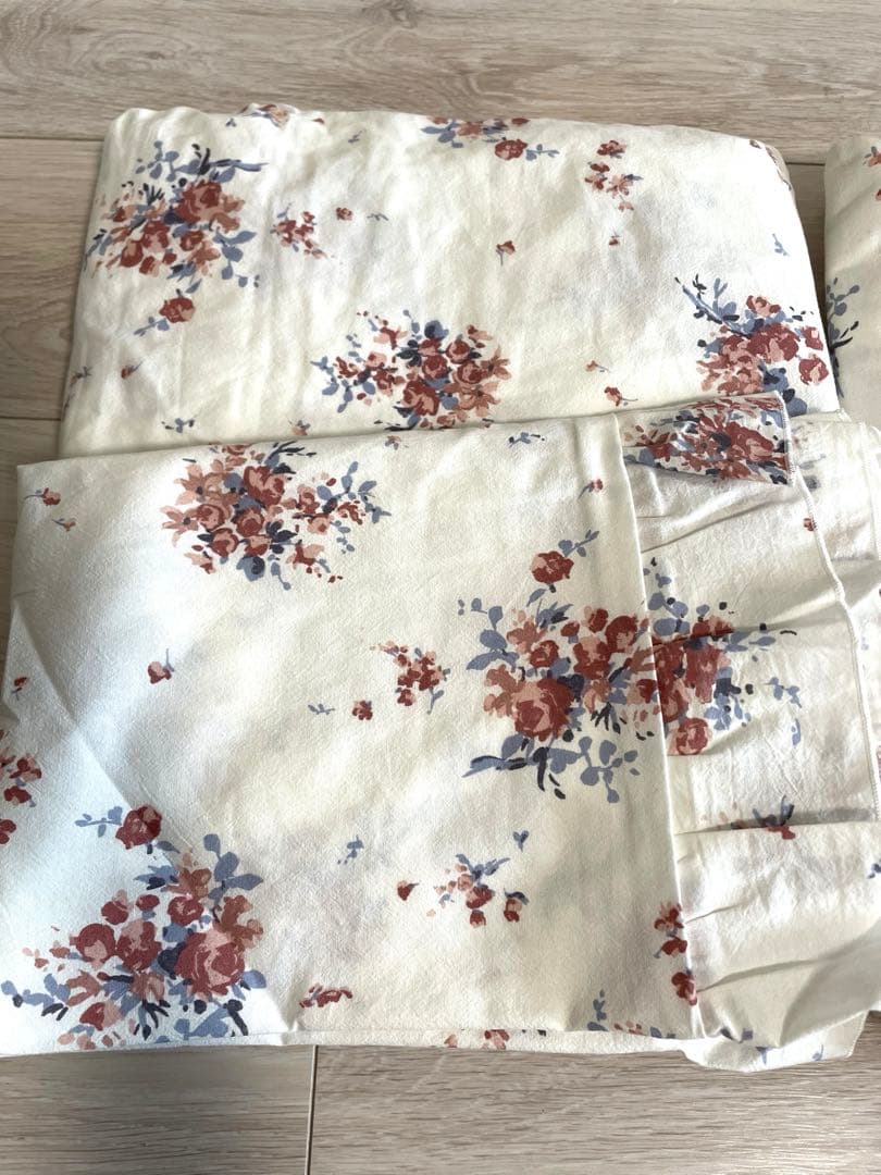 【新品】ジェラートピケ sleep 花柄３点セット シングル 寝具カバー
