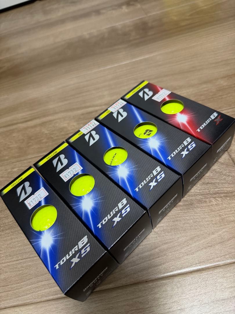 新製品 ブリヂストン TOUR B XS&Xゴルフボール 5スリーブセット