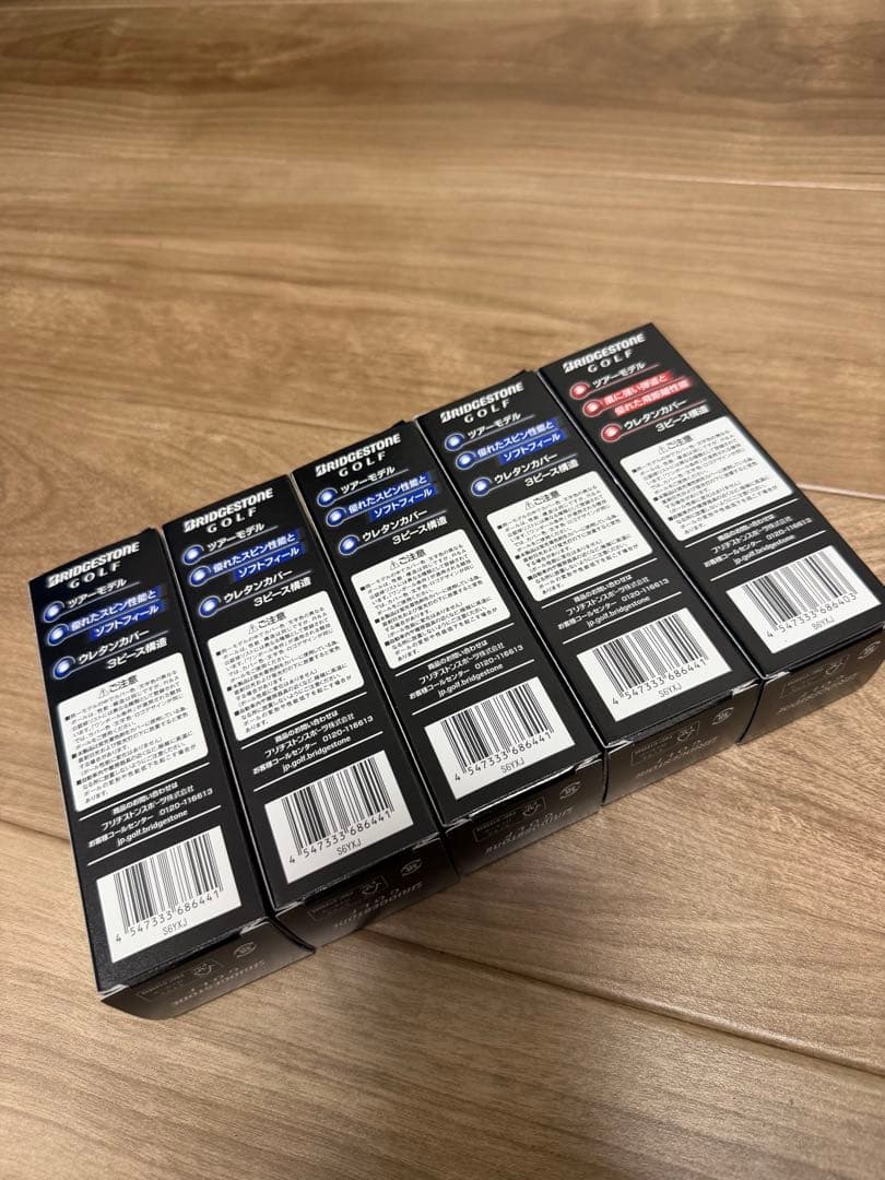 新製品 ブリヂストン TOUR B XS&Xゴルフボール 5スリーブセット
