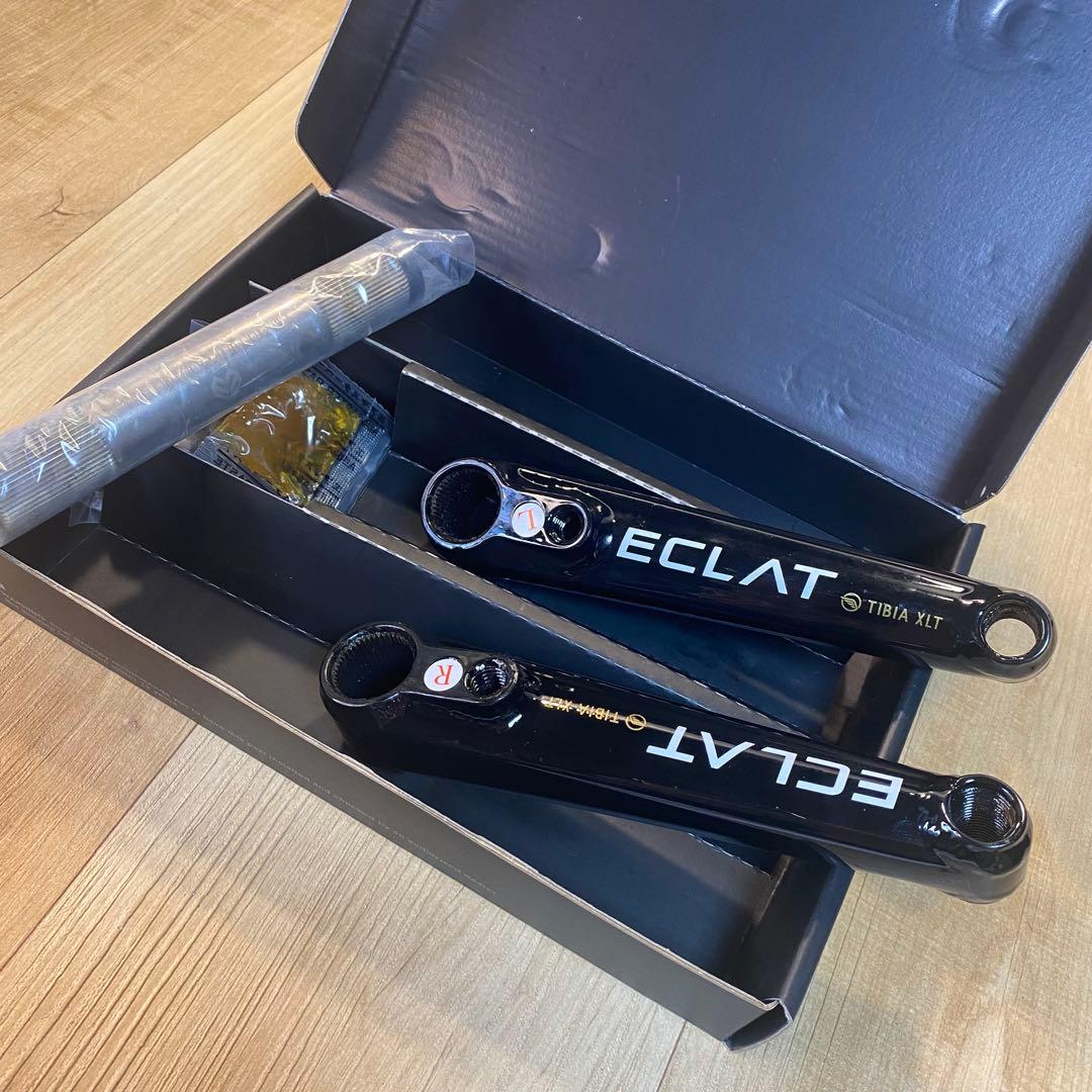 未使用 eclat TIBIA XLT 3pc　クランクセット