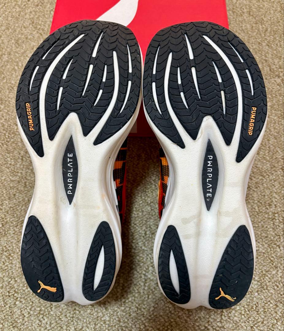 走行80km◆PUMA ディヴィエイトニトロ3◆26.0cm/グリップ良好