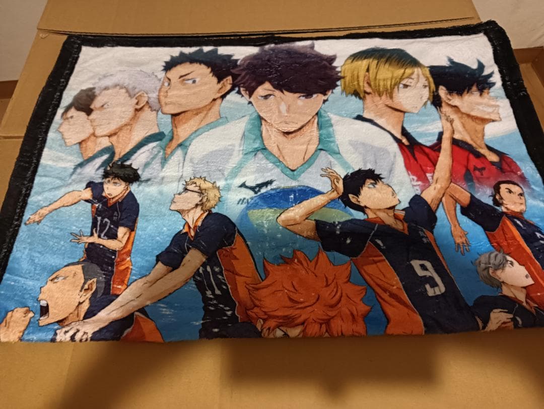 もふもふブランケット ハイキュー!! ひざ掛け 100×75cm