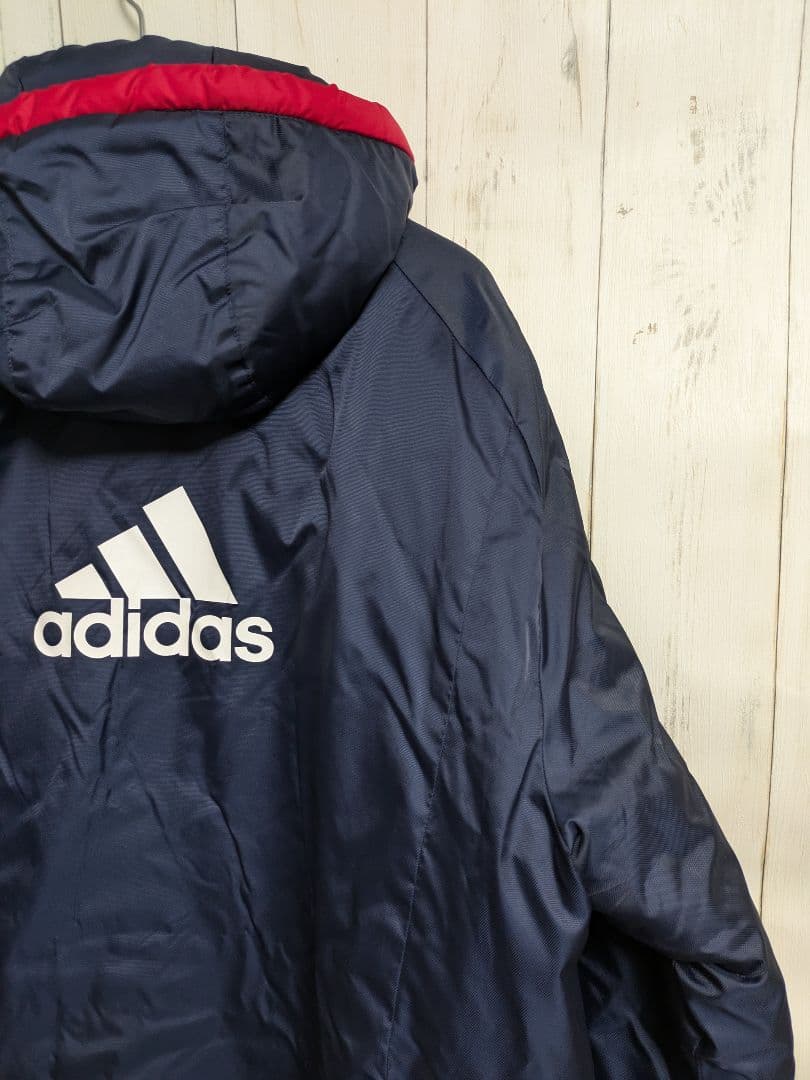 adidas アディダス Red Bull ベンチコート 2XO ネイビー