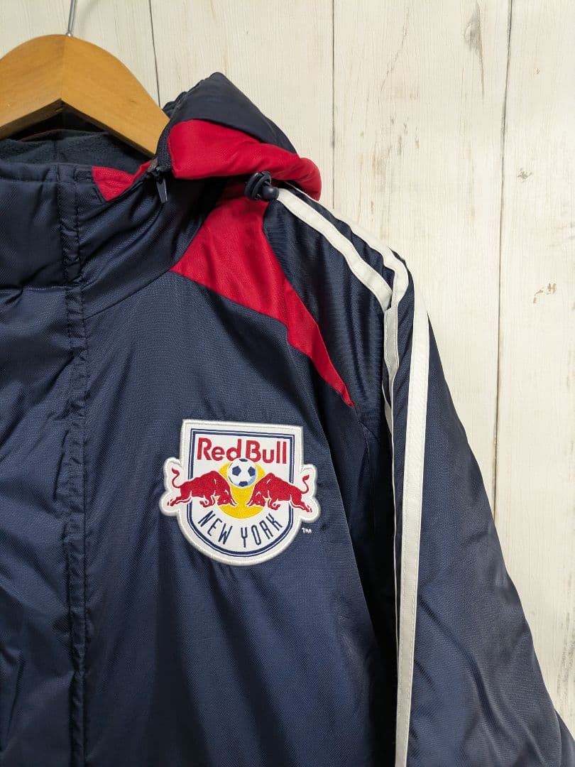 adidas アディダス Red Bull ベンチコート 2XO ネイビー