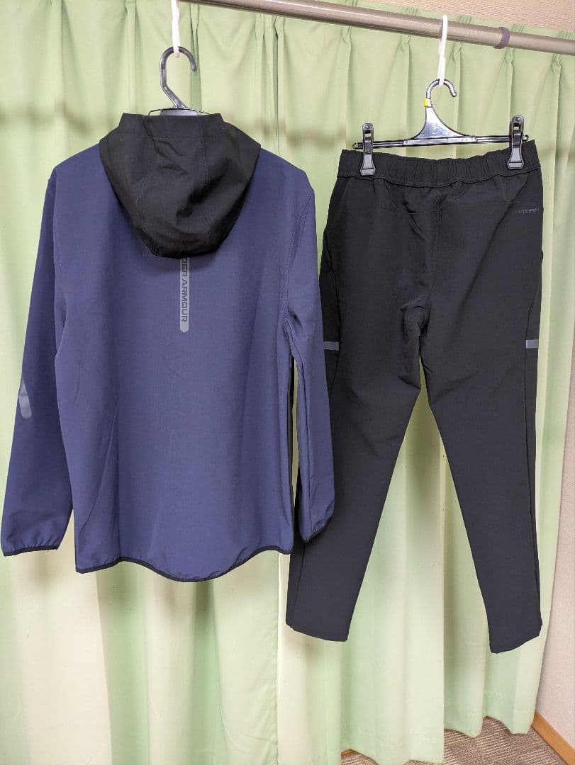 Under Armour ジャージ上下セット M ネイビー/ブラック