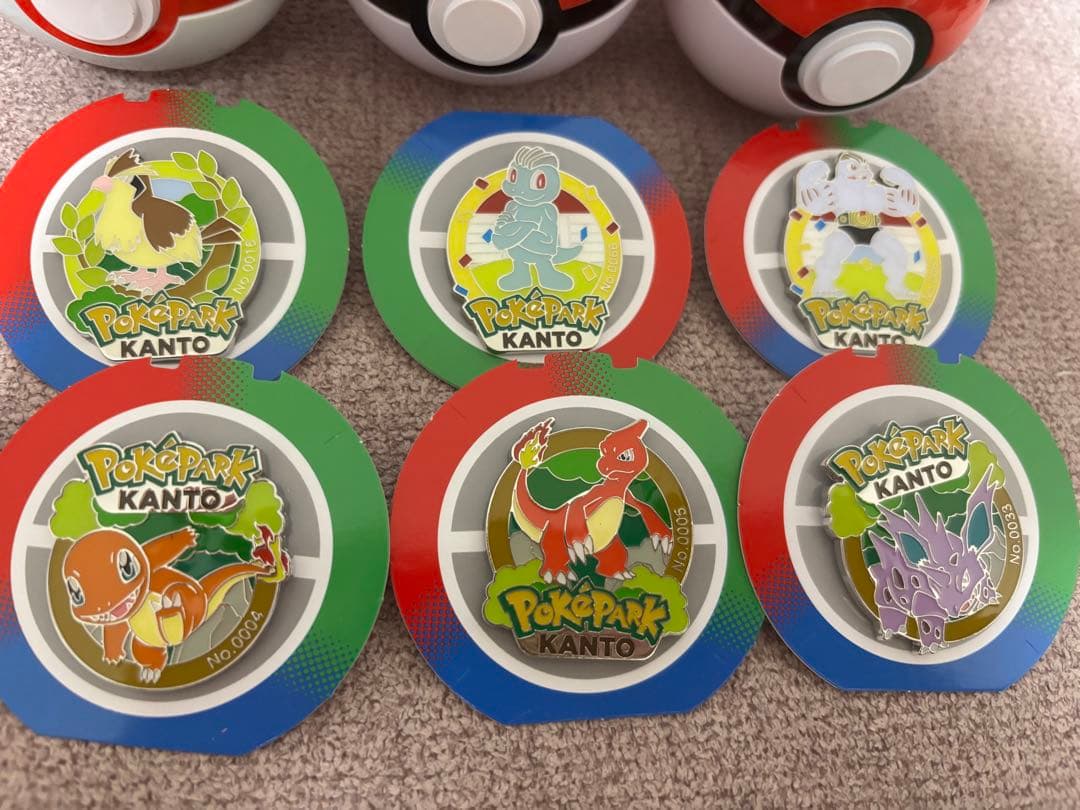 ポケパークカントー ピンバッジ ピンズ セット 研究ノート冊子