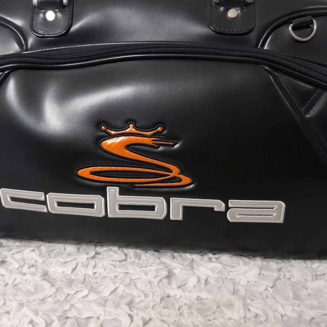 cobra コブラ ゴルフバッグ シューズ入れ　ボストン 黒　ブラック