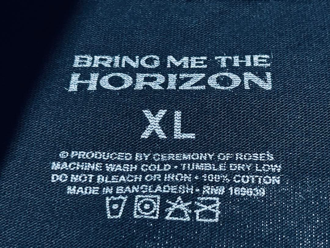 Bring Me The Horizon 限定 ロンT 長袖 Tシャツ XL 黒