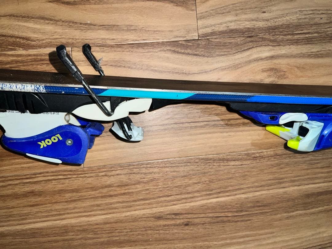 ロシニョール　スキー板 116 cm wax済 伸縮ストックおまけ付