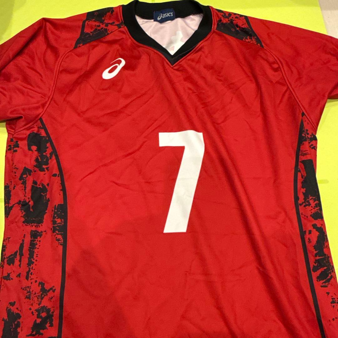 ASICS バレーボールシャツ 日本大学 7