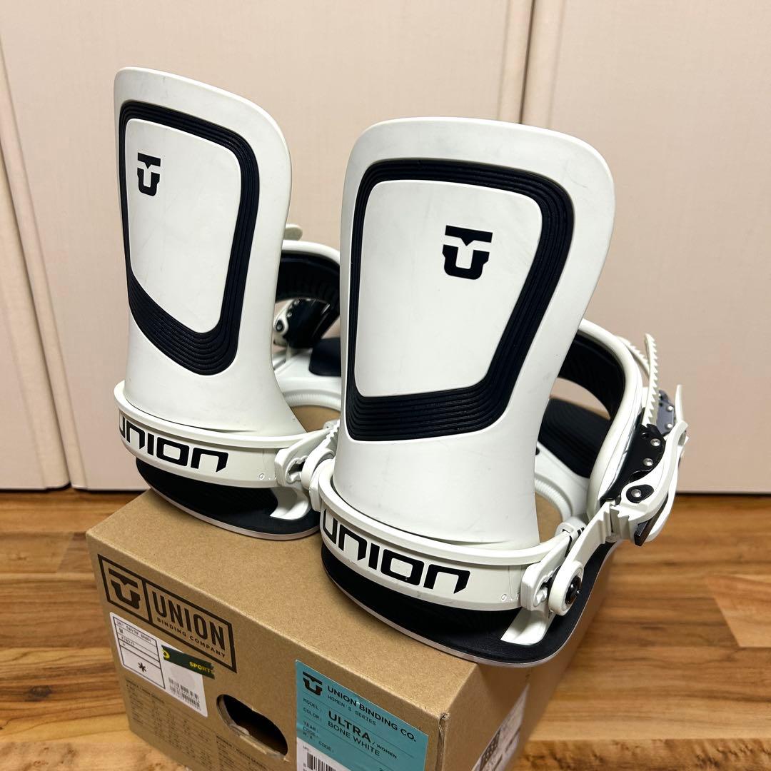 【美品】UNION ULTRA WOMEN WHITE / M ビンディング