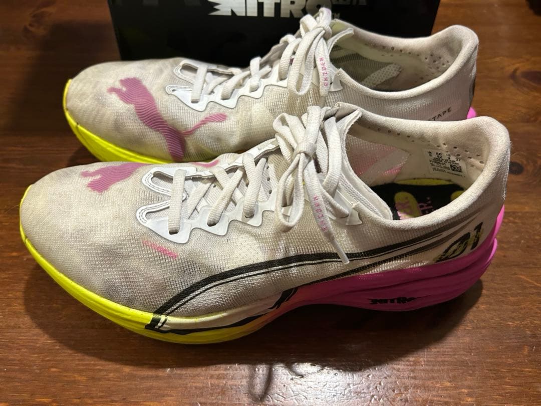 PUMA プーマ ディヴェイトニトロエリート3 駅伝カラー 27.0㎝