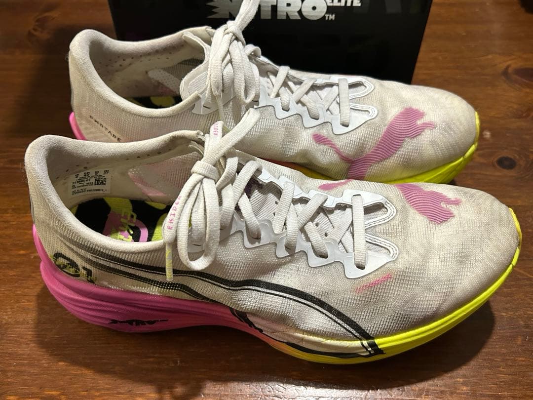 PUMA プーマ ディヴェイトニトロエリート3 駅伝カラー 27.0㎝