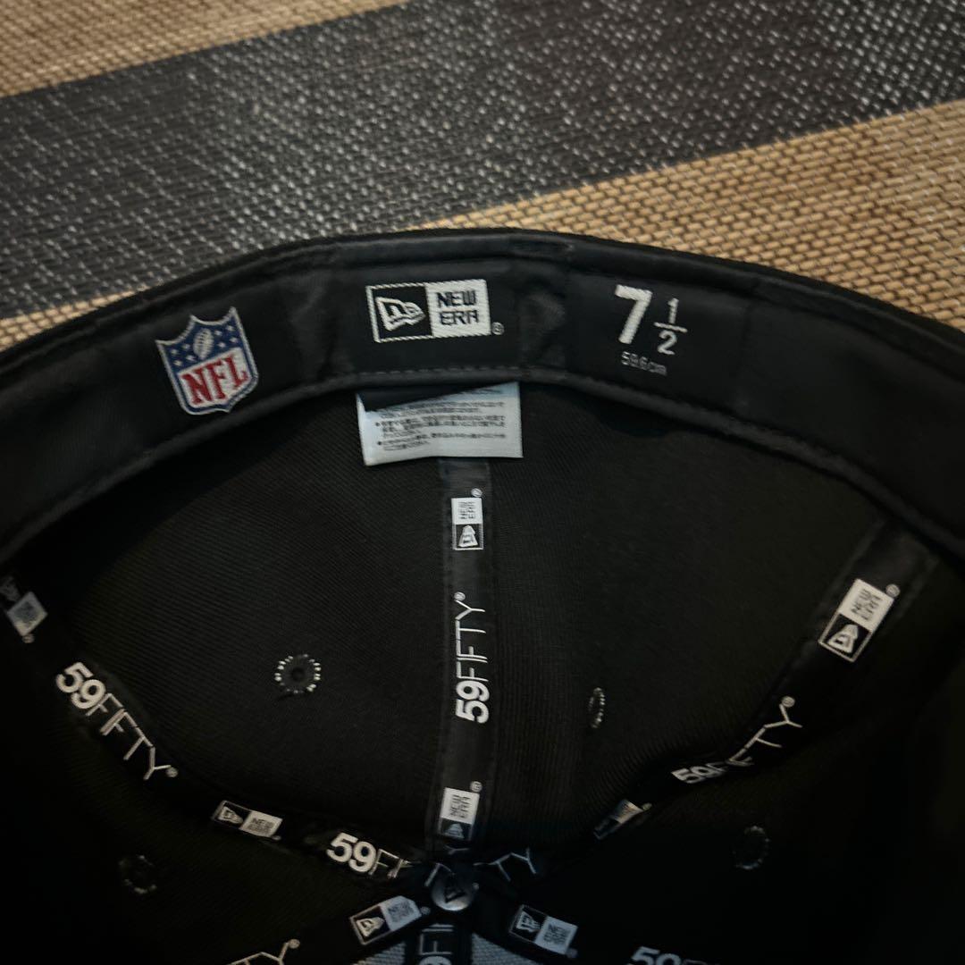 New Era RAIDERS キャップ　7と 二分の一