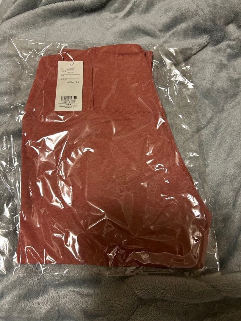 SUKALA デニム　レギンス　テラコッタ　Lサイズ