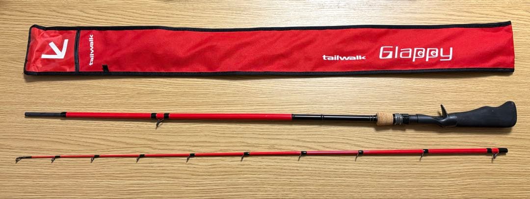 tailwalk Glappy 60M 2ピースバスロッド 美品