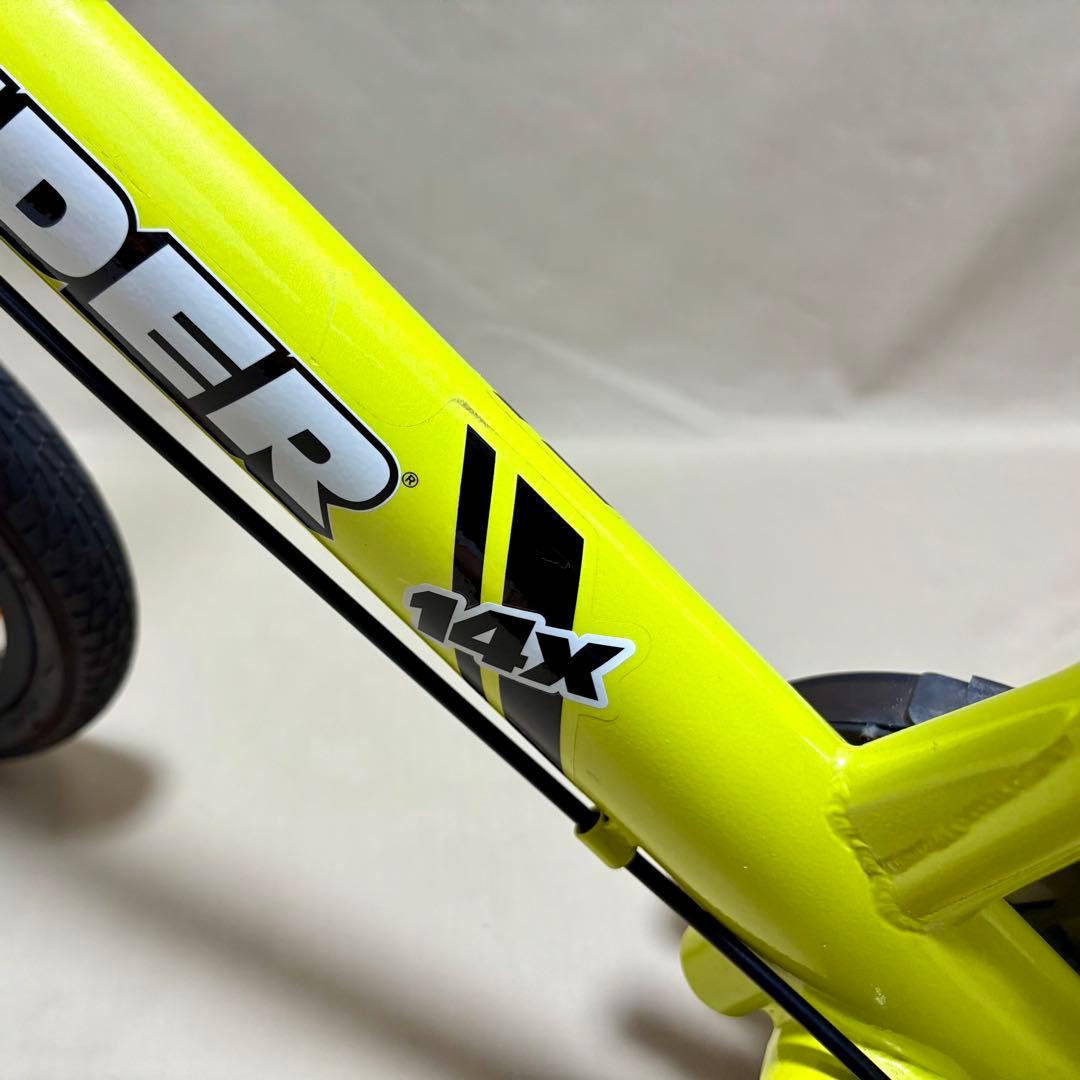 美品 STRIDER ストライダー 14× ライムイエロー 廃盤品 希少カラー