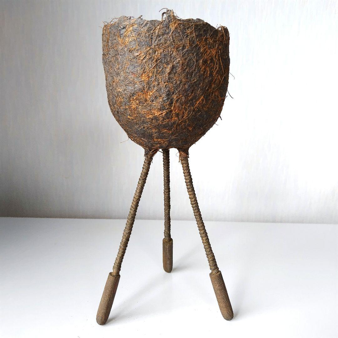 工芸品　花器　小物入れ　オブジェ　紙　置物　インテリア　アートフラワー　造花