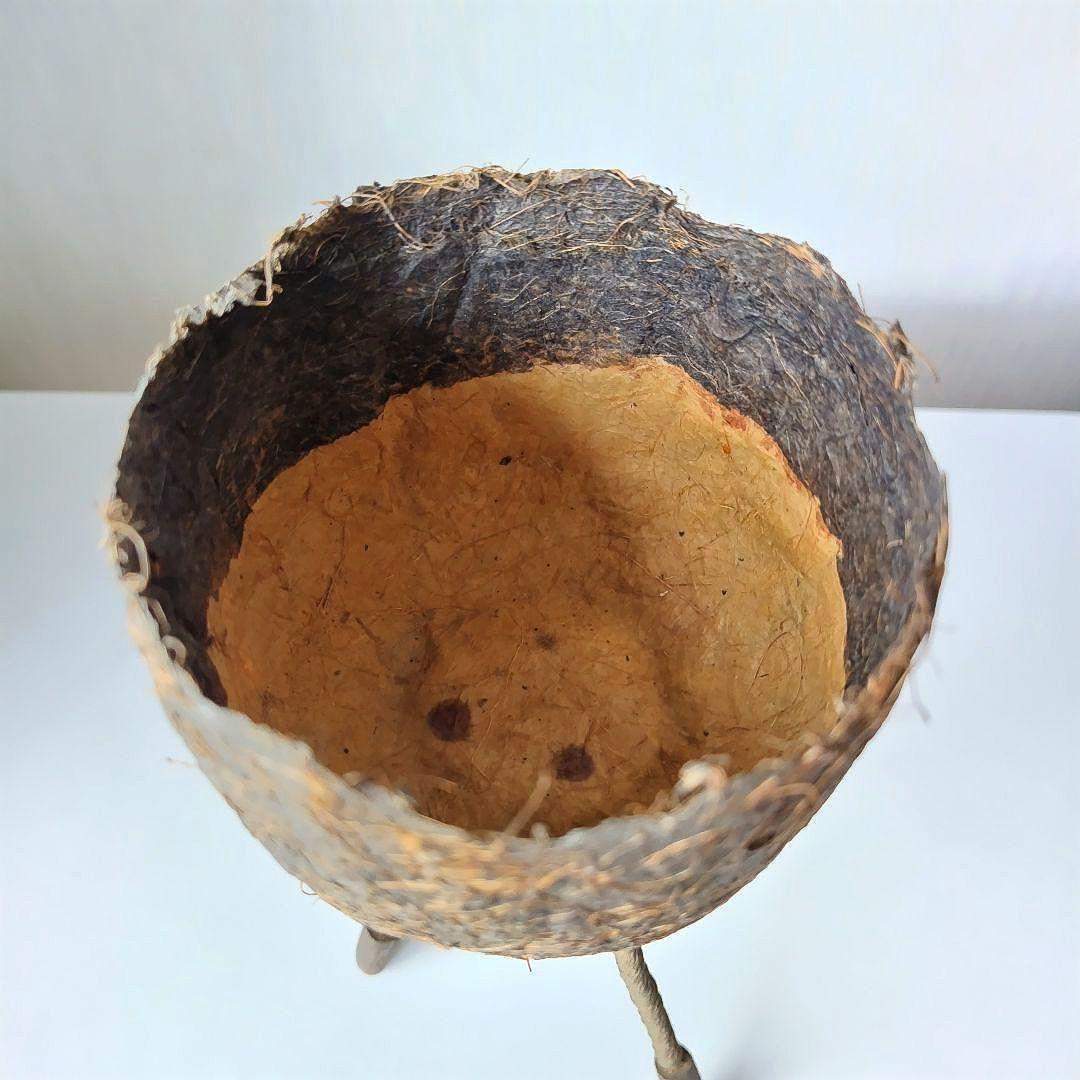 工芸品　花器　小物入れ　オブジェ　紙　置物　インテリア　アートフラワー　造花