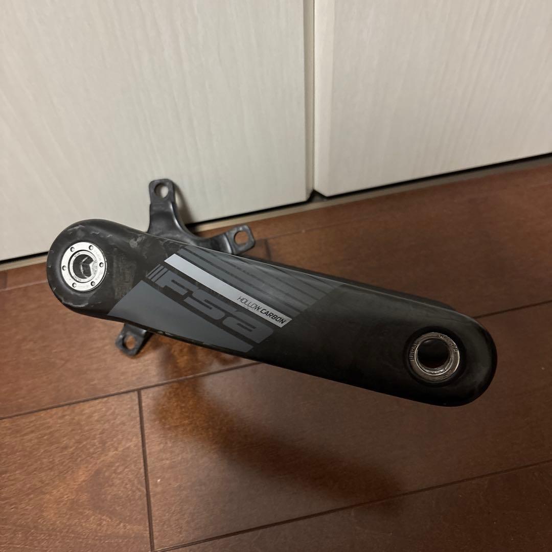 FSA BB30カーボンクランク & praxis works チェーンリング
