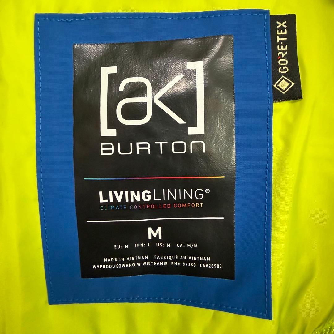 Burton [ak] Gore-Tex スノーボード　Mサイズ　ブルー
