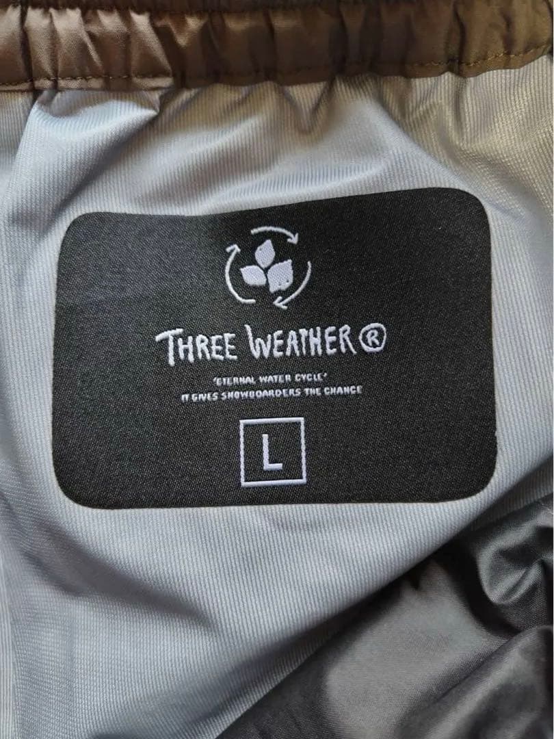 新品未使用THREE WEATHERスノーボードウェア上下セット