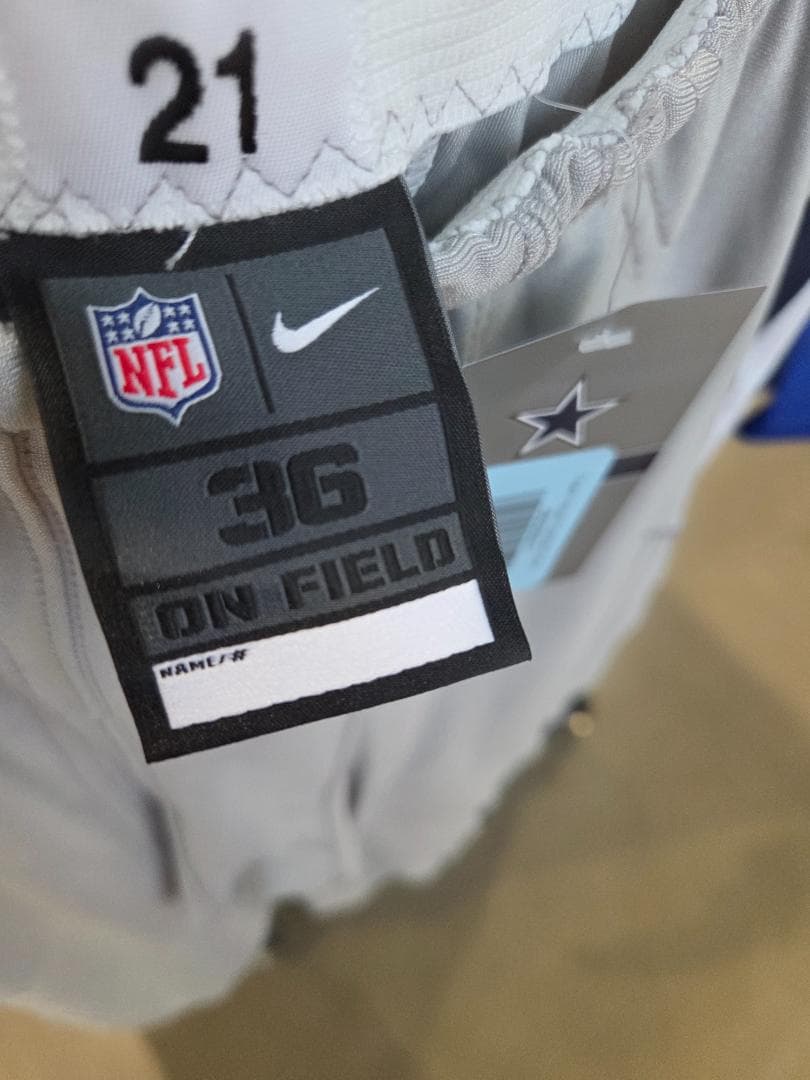 NIKE NFL ダラス・カウボーイズ フットボールパンツ グレー 36