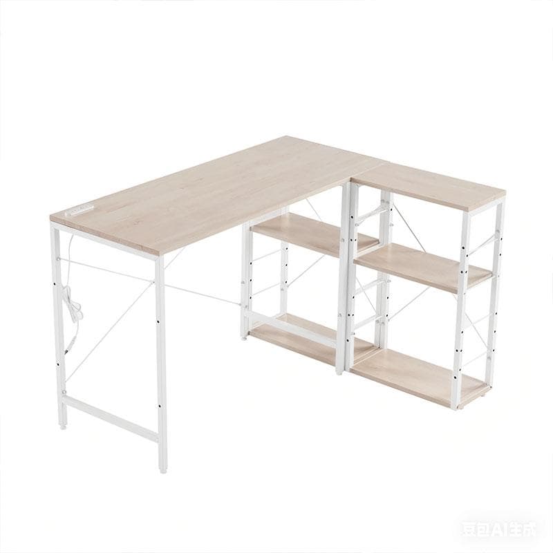 【新品】 一体分離多用デスク パソコンデスク ラック付き
