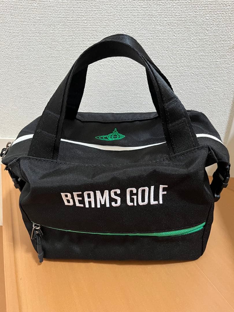 BEAMS GOLF ブラックカートバッグ保冷保温機能