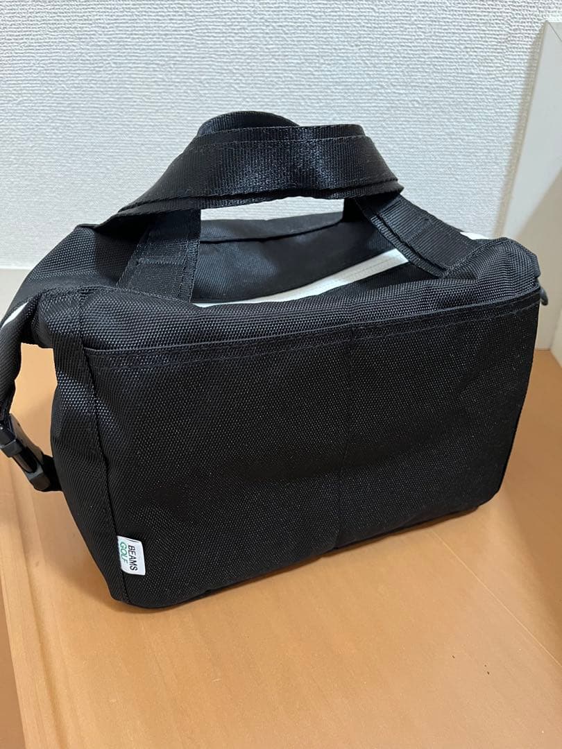 BEAMS GOLF ブラックカートバッグ保冷保温機能