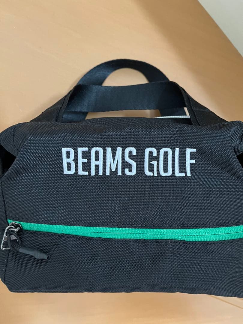 BEAMS GOLF ブラックカートバッグ保冷保温機能