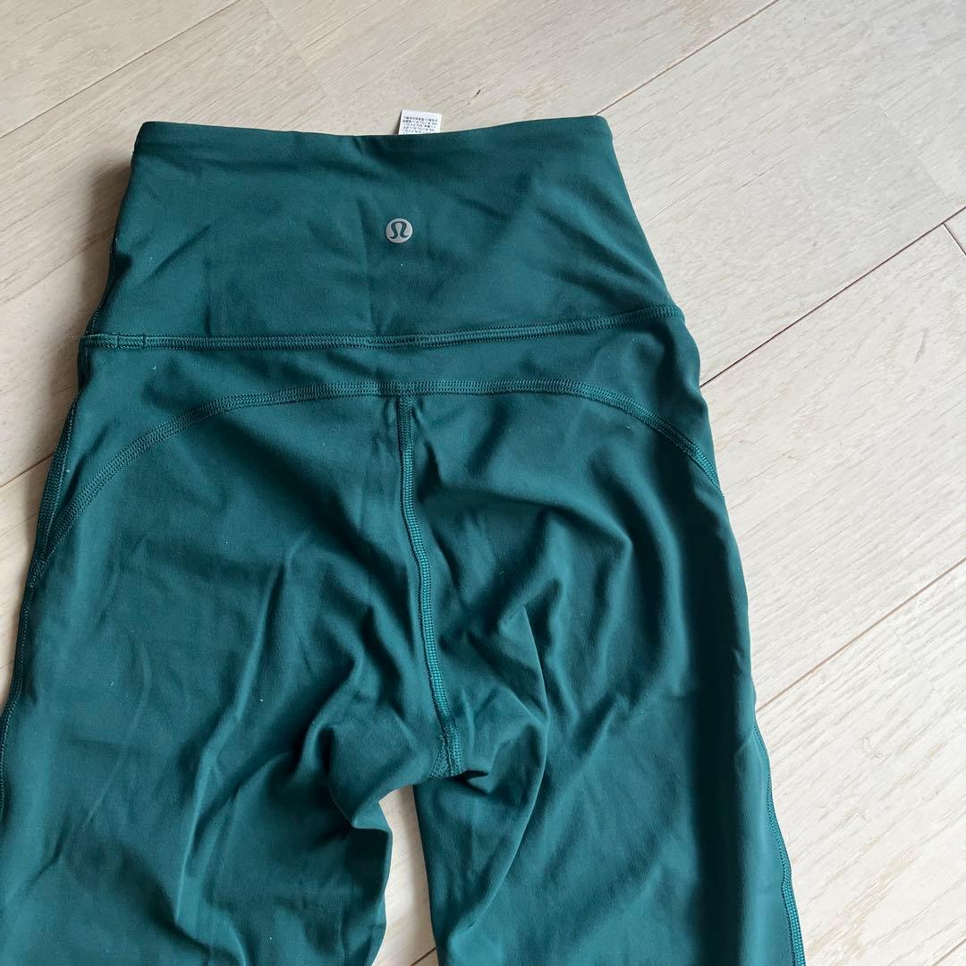 Lululemon フレアパンツ ダークグリーン XS