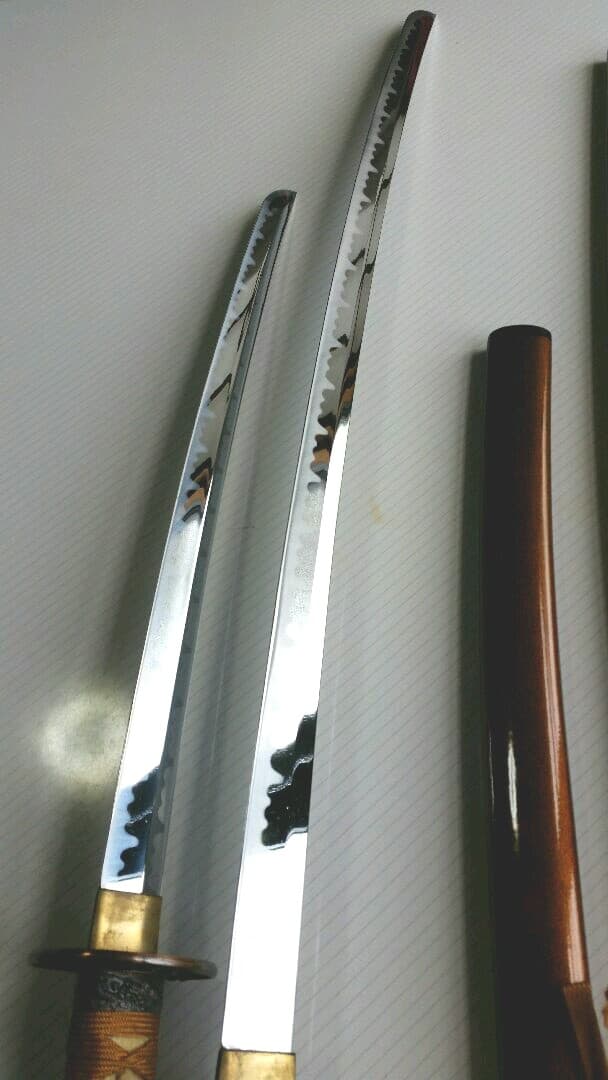 模造刀　金梨地　鎬