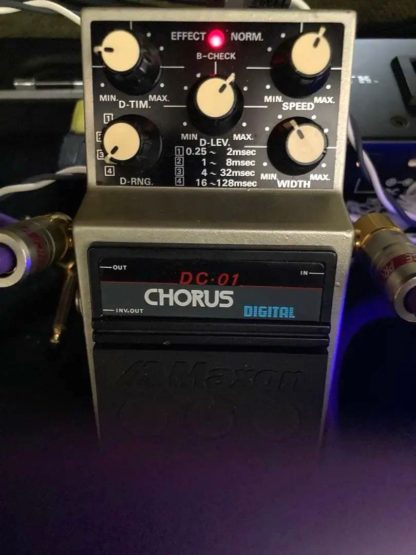 MAXON DC-01 CHORUS マクソン デジタルコーラスペダル 日本製