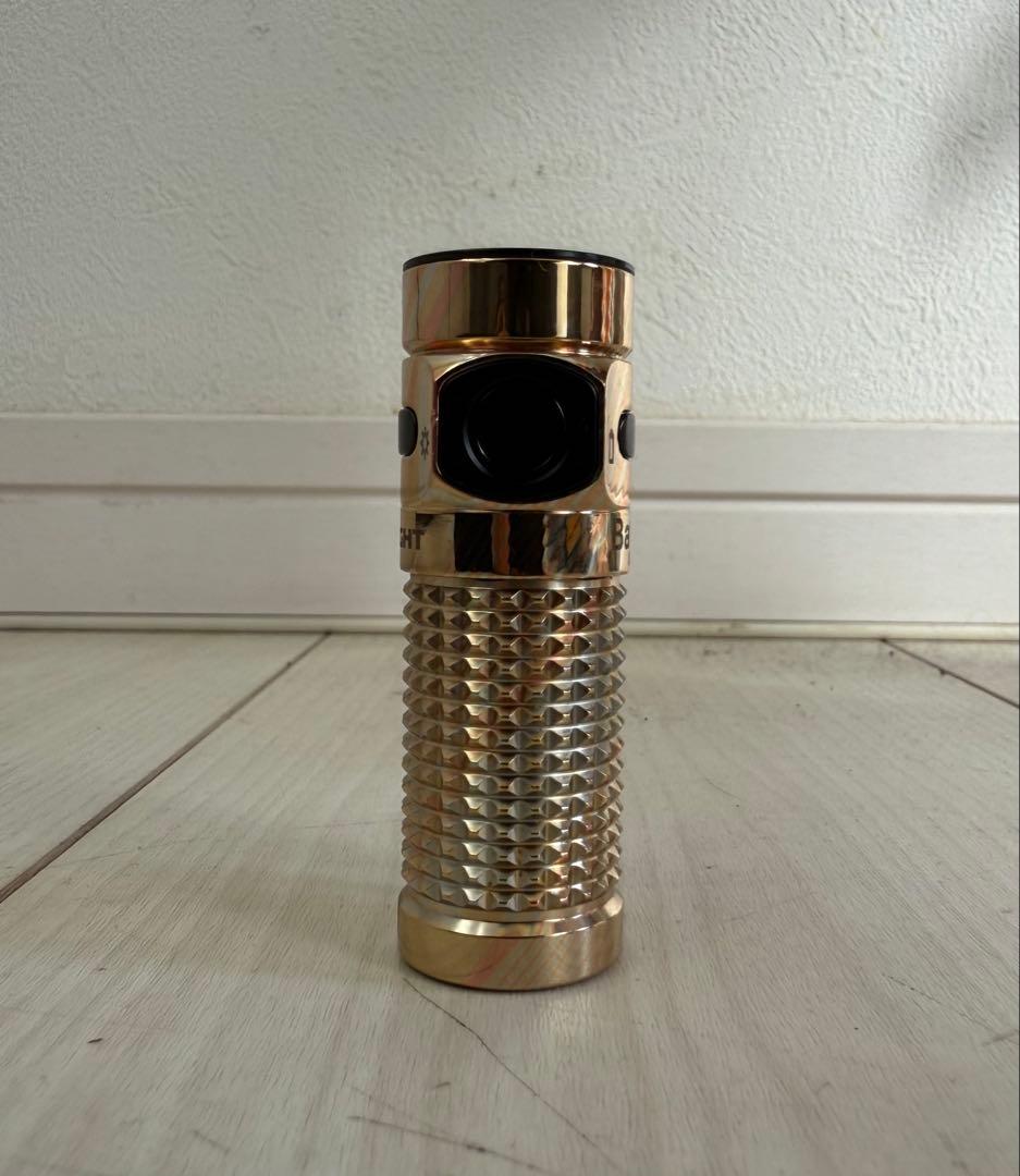 【希少】olight baton 4 カッパーダマスカス 数量限定品