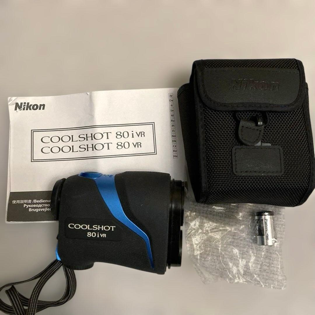 ゴルフ距離計　Nikon ゴルフ用レーザー距離計 COOLSHOT 80i VR