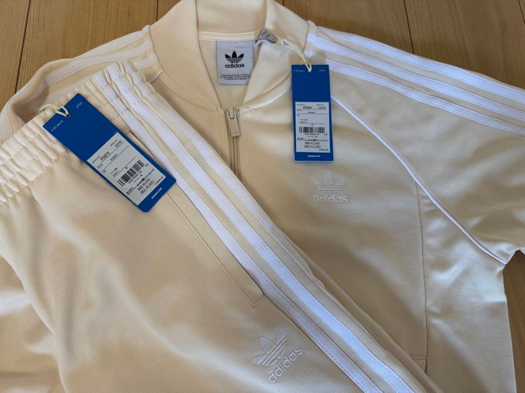 adidasアディダス SSTトラックジャケット&パンツWhite