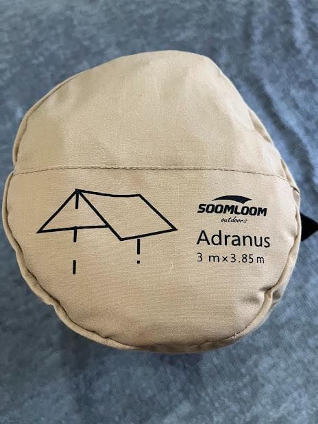 SoomloomレクタタープAdranus　3.0ｍX3.85ｍ