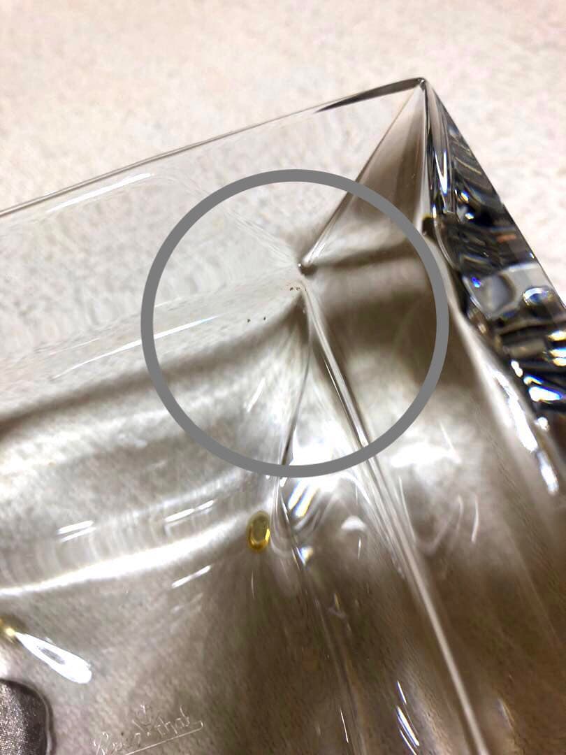 BVLGARI Rosenthal クリスタル　灰皿 小物入れ