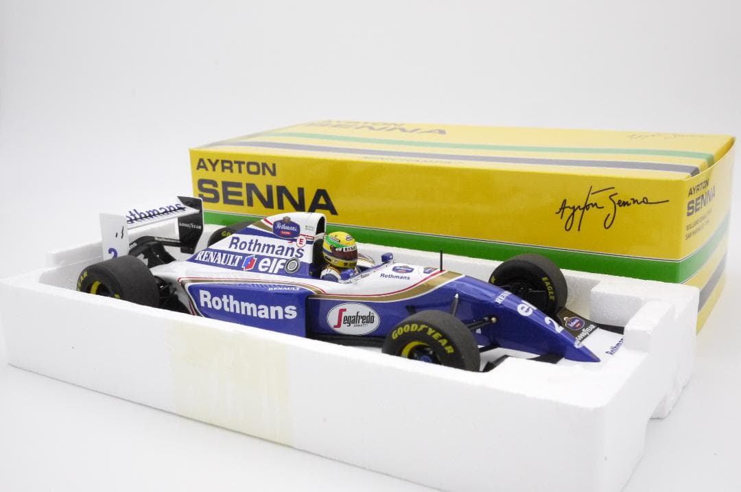 1/18 ウィリアムズ FW16 サンマリノGP ロスマンズ A.セナ