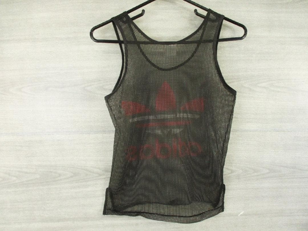 アディダス ヴィンテージ＜90’s USA製 メッシュタンクトップ＞M0244c