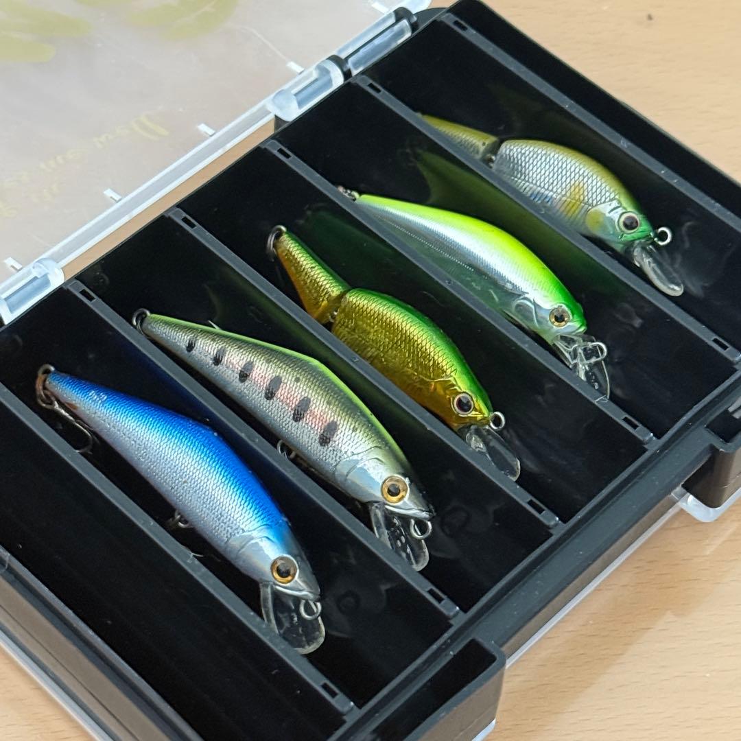 渓流ルアーセット　dコンタクト リュウキ　もののふ　ラクス