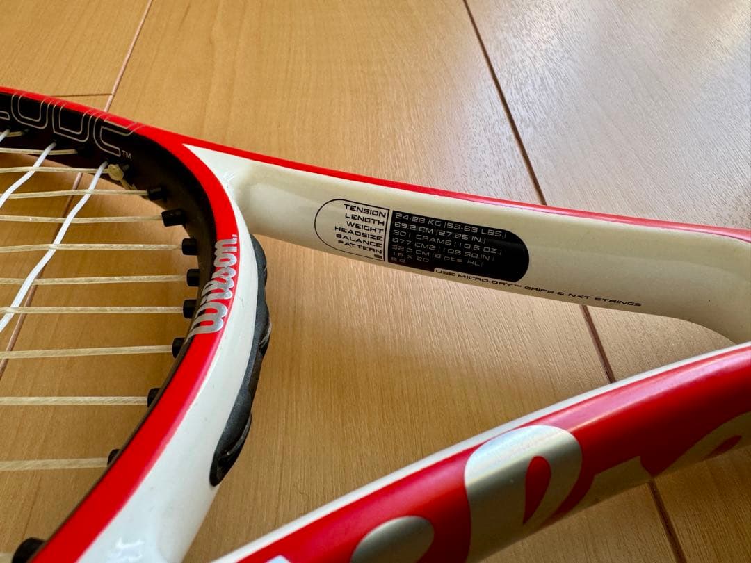 限界価格 極めて美品Wilson ncode n6.1 105 グリップ3
