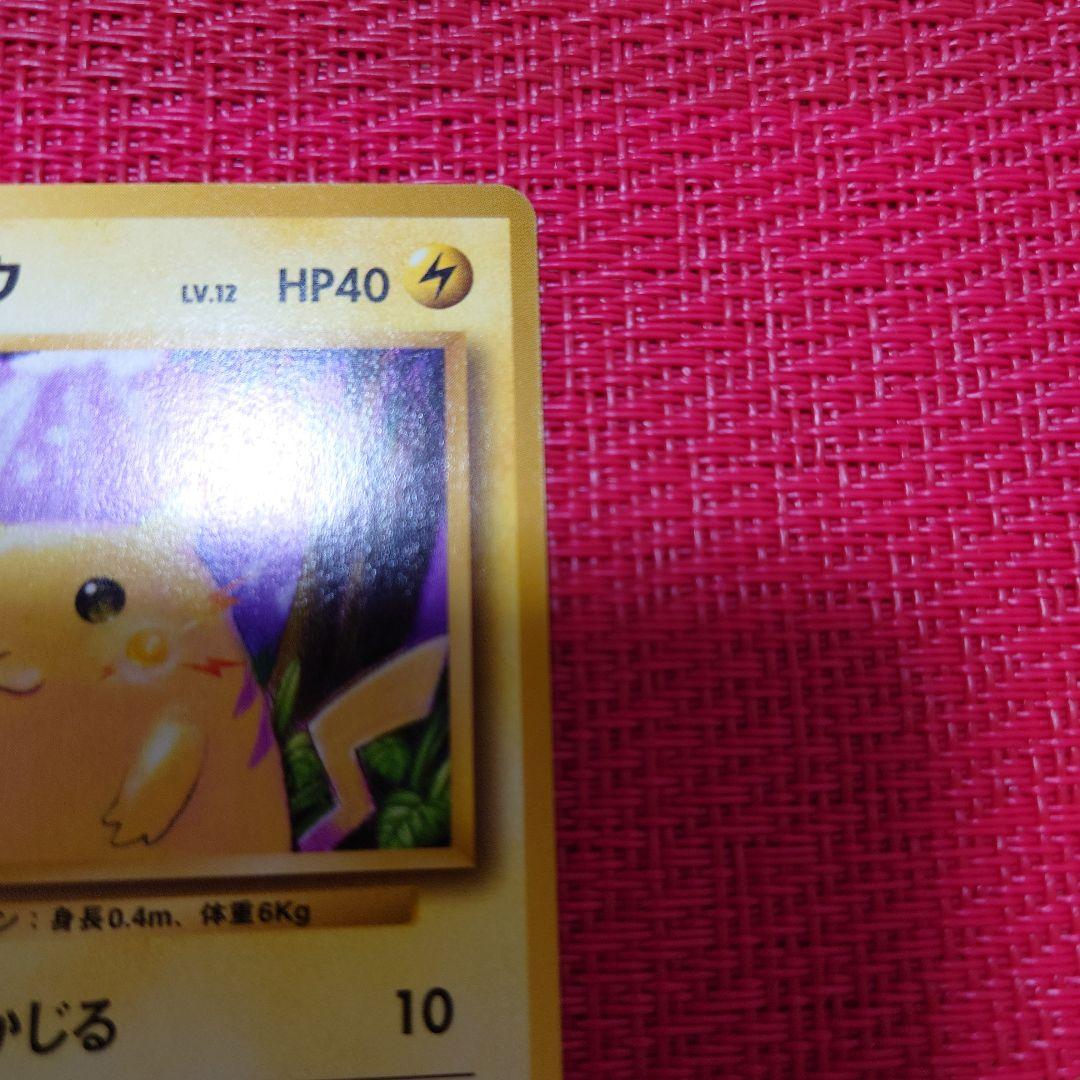 【極美品】旧裏　ピカチュウ ● 第1弾拡張パック　かじる