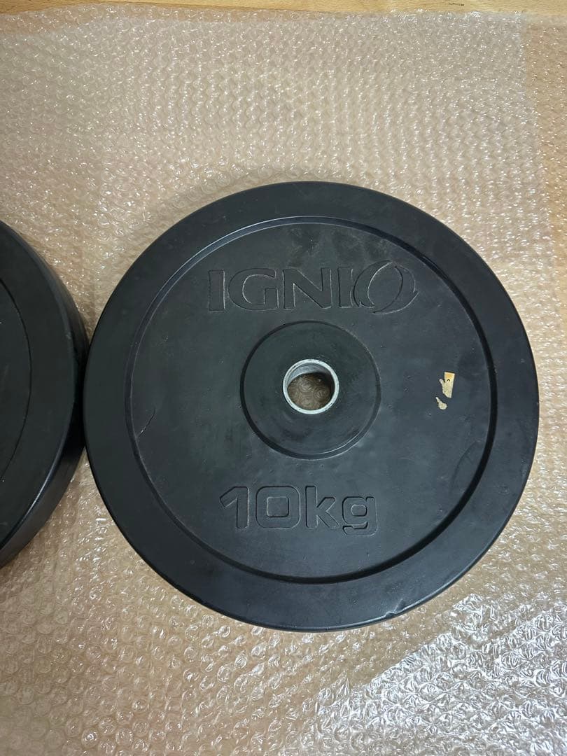 ラバープレート IGNIO 10キロ２枚 20キロ イグニオ 10kg 20kg