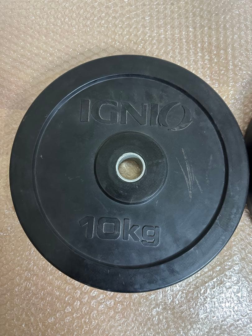 ラバープレート IGNIO 10キロ２枚 20キロ イグニオ 10kg 20kg