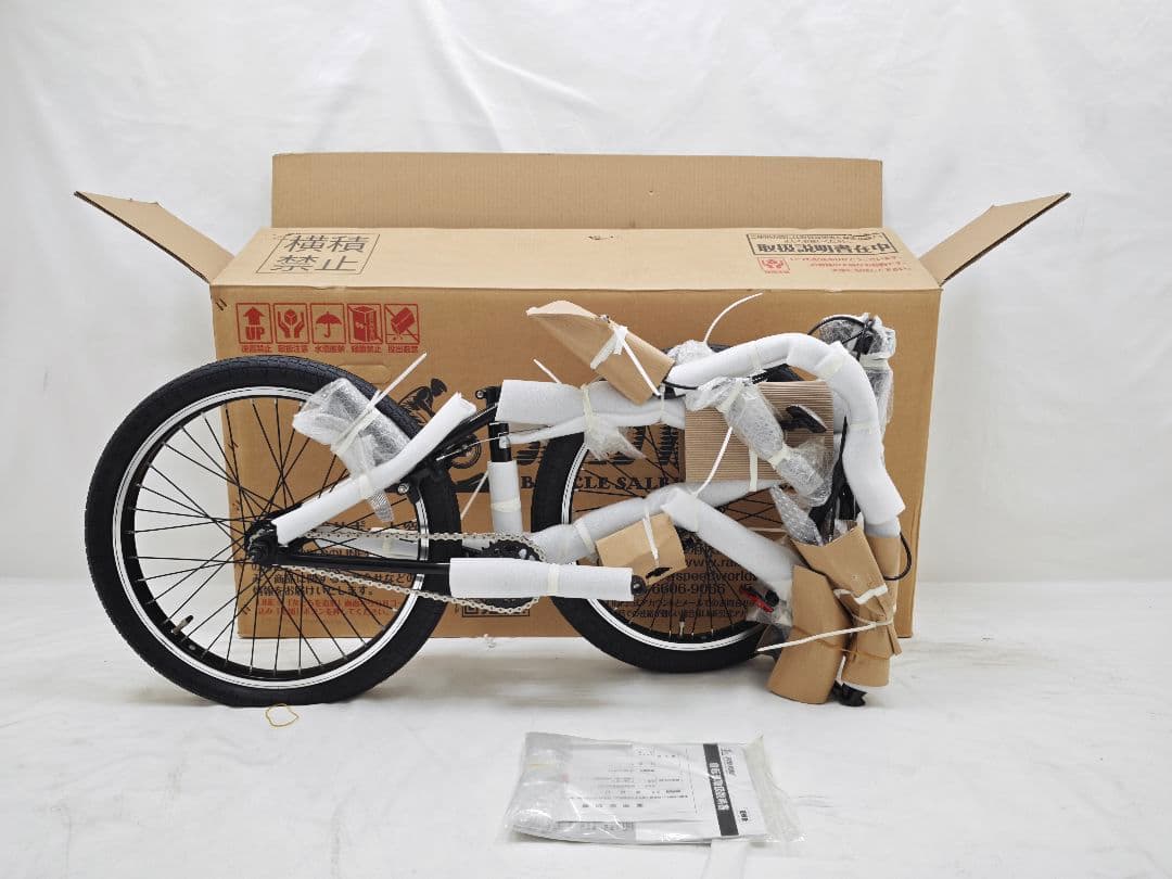 大値下げ‼️BMX自転車 20インチ 自転車競技 クロモリフレーム ブラック