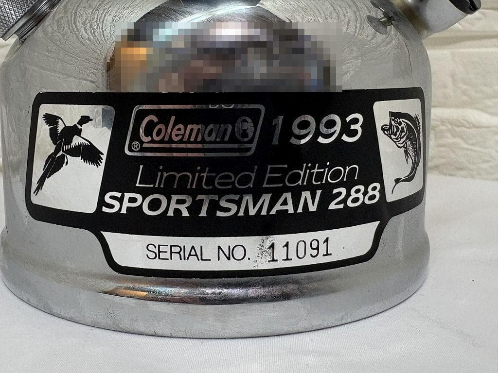 コールマン 1993 288A リミテッドエディション スポーツマン 92/04